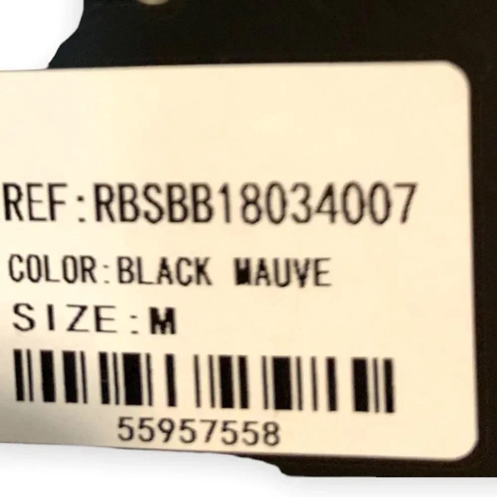R&B Collection Black/Mauve Sleeveless Floral Maxi Dress M (K-033) - Picture 4 of 9